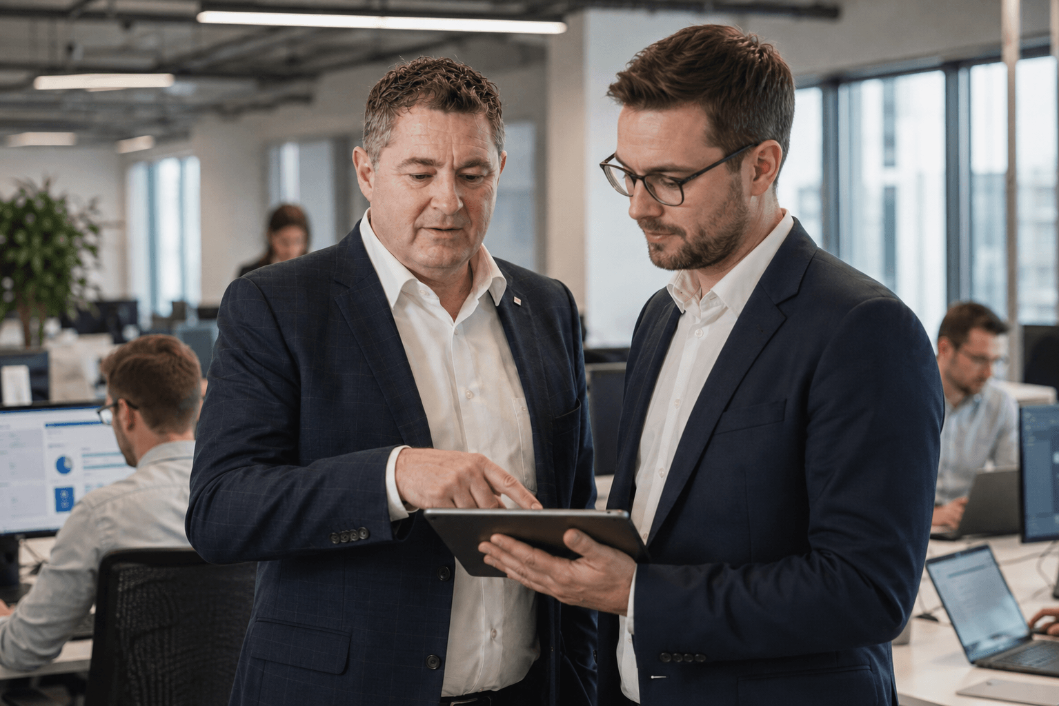 Kundengespräch zur Reaktivierung von Bestandskunden