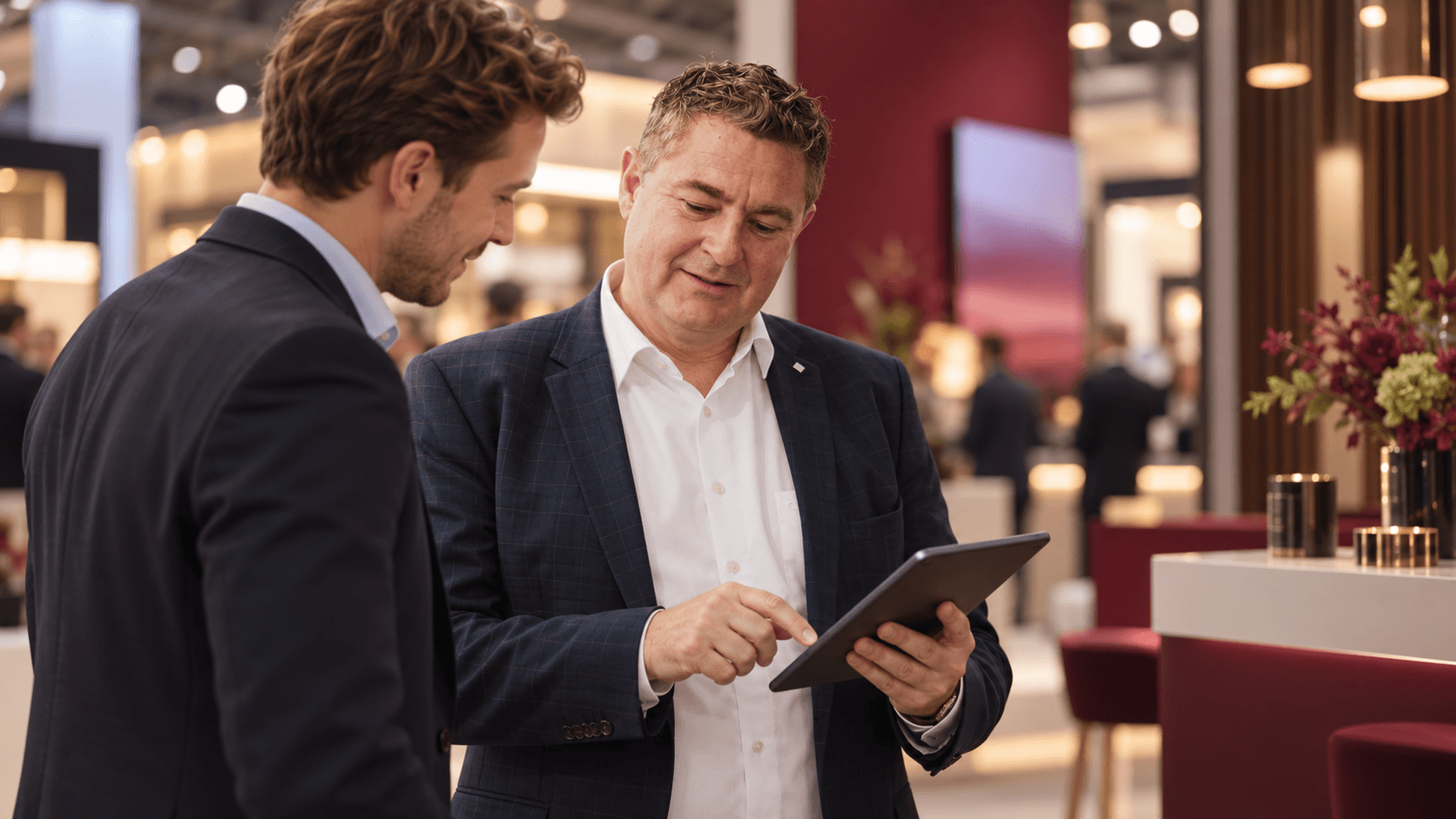 Besprechung des Anmeldestands anhand des Live-Dashboards
